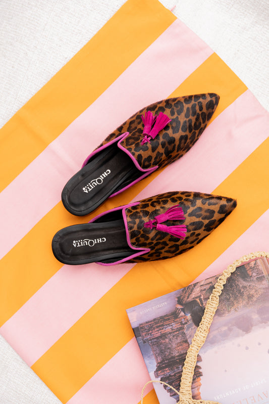 Babucha Capri Animal Print-Fucsia